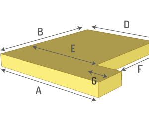 Luxury Medium Cushioning Foam (Reflex 500) – 92CM x 150CM x 12.7CM - Ref: 10555